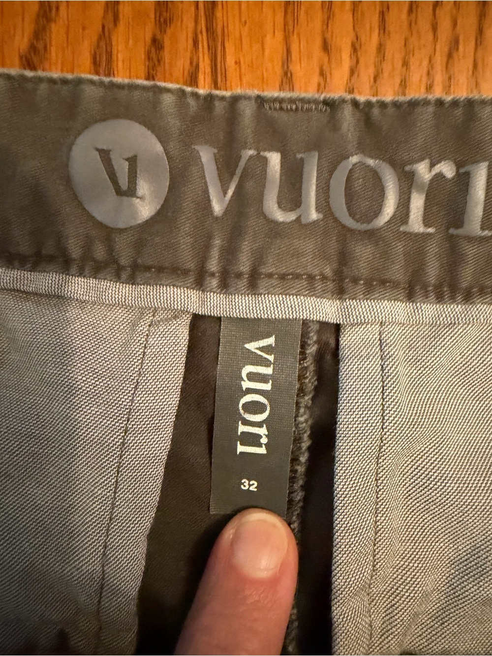 Vuori Men's Olive Green Chinos - Picture 3 of 3